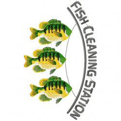 Fishes Embroidery Design 11